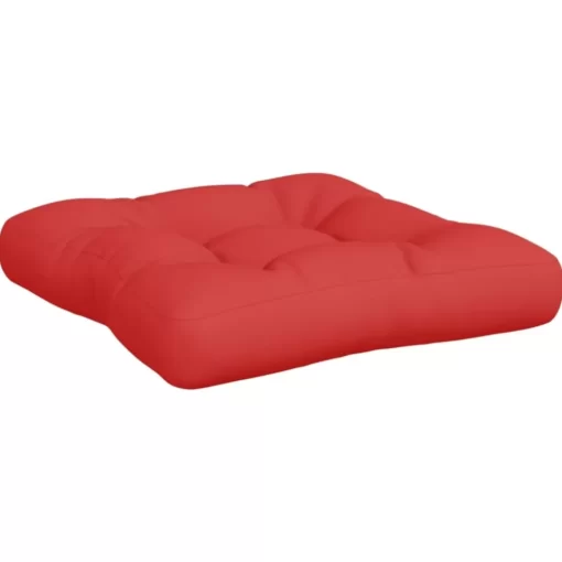 vidaXL Decor* Pallet Cushions 3 Pcs Red Fabric