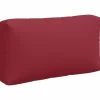 vidaXL Decor* Pallet Cushions 3 Pcs Red Fabric