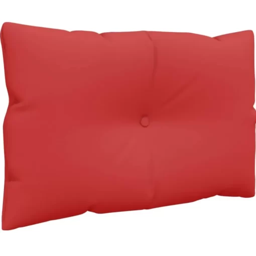 vidaXL Decor* Pallet Cushions 3 Pcs Red Fabric