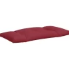 vidaXL Decor* Pallet Cushions 3 Pcs Red Fabric