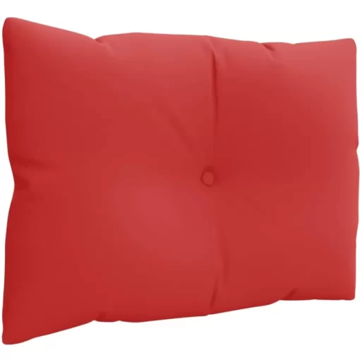 vidaXL Decor* Pallet Cushions 3 Pcs Red Fabric