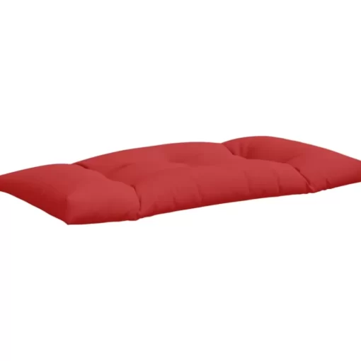 vidaXL Decor* Pallet Cushions 3 Pcs Red Fabric