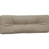 vidaXL Decor* Pallet Cushions 3 Pcs Taupe Fabric