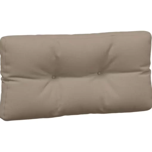 vidaXL Decor* Pallet Cushions 3 Pcs Taupe Fabric