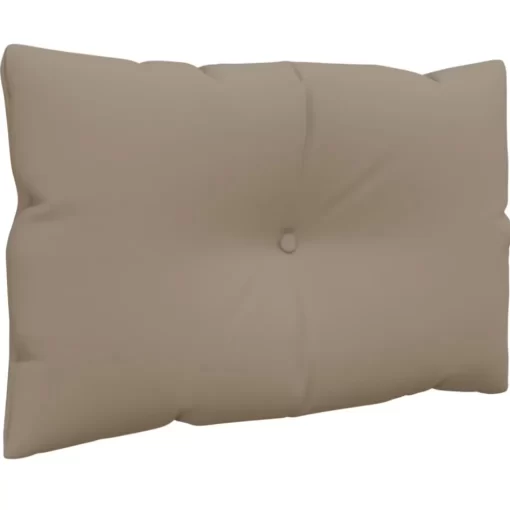 vidaXL Decor* Pallet Cushions 3 Pcs Taupe Fabric