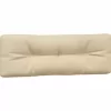 vidaXL Decor* Pallet Cushions 5 Pcs Beige Fabric