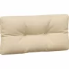 vidaXL Decor* Pallet Cushions 5 Pcs Beige Fabric