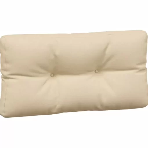 vidaXL Decor* Pallet Cushions 5 Pcs Beige Fabric