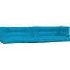 vidaXL Decor* Pallet Cushions 5 Pcs Blue Fabric