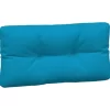 vidaXL Decor* Pallet Cushions 5 Pcs Blue Fabric