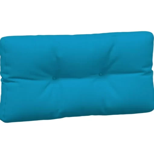 vidaXL Decor* Pallet Cushions 5 Pcs Blue Fabric