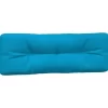 vidaXL Decor* Pallet Cushions 5 Pcs Blue Fabric