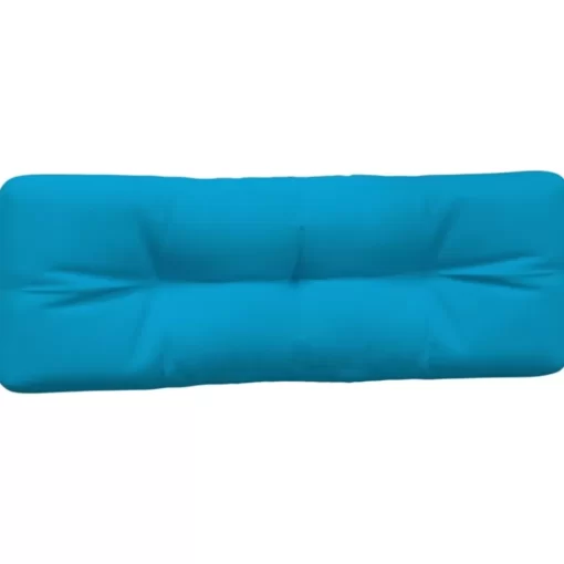 vidaXL Decor* Pallet Cushions 5 Pcs Blue Fabric