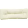 vidaXL Decor* Pallet Cushions 5 Pcs Cream Fabric