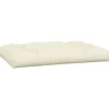 vidaXL Decor* Pallet Cushions 5 Pcs Cream Fabric