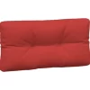 vidaXL Decor* Pallet Cushions 5 Pcs Red Fabric