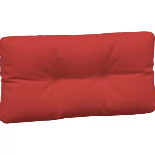 vidaXL Decor* Pallet Cushions 5 Pcs Red Fabric