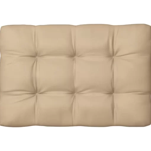 vidaXL Decor* Pallet Sofa Cushions 7 Pcs Beige