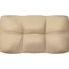 vidaXL Decor* Pallet Sofa Cushions 7 Pcs Beige