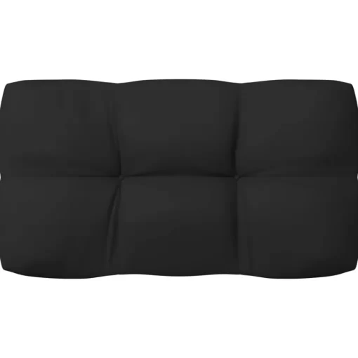 vidaXL Decor* Pallet Sofa Cushions 7 Pcs Black