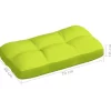 vidaXL Decor* Pallet Sofa Cushions 7 Pcs Bright Green