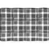 vidaXL Decor* Pallet Sofa Cushions 7 Pcs Gray Check Pattern