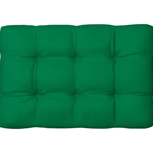 vidaXL Decor* Pallet Sofa Cushions 7 Pcs Green