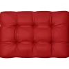 vidaXL Decor* Pallet Sofa Cushions 7 Pcs Red