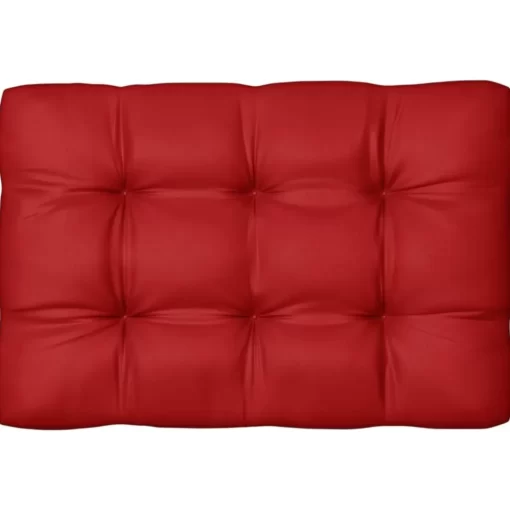 vidaXL Decor* Pallet Sofa Cushions 7 Pcs Red