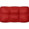 vidaXL Decor* Pallet Sofa Cushions 7 Pcs Red