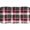 vidaXL Decor* Pallet Sofa Cushions 7 Pcs Red Check Pattern