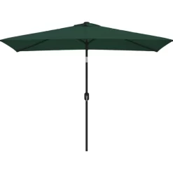 vidaXL Lawn & Garden* Parasol 78.7"X118.1" Green Rectangular