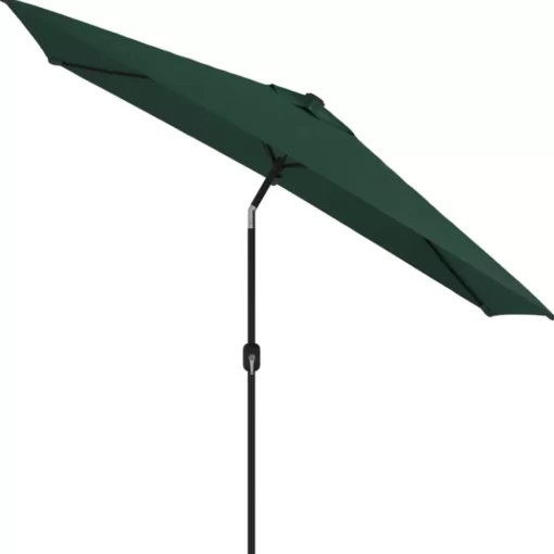 vidaXL Lawn & Garden* Parasol 78.7"X118.1" Green Rectangular