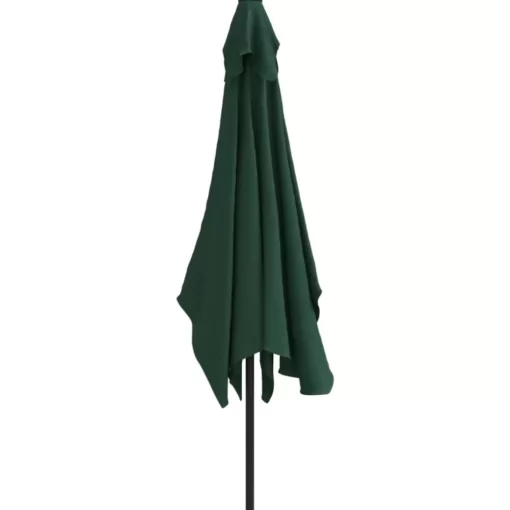 vidaXL Lawn & Garden* Parasol 78.7"X118.1" Green Rectangular