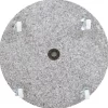 vidaXL Lawn & Garden* Parasol Base Granite 66.1 Lb Round Gray