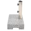 vidaXL Lawn & Garden* Parasol Base Granite Rectangular 55.1 Lb