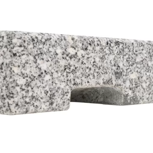 vidaXL Lawn & Garden* Parasol Base Granite Rectangular 55.1 Lb