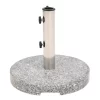 vidaXL Lawn & Garden* Parasol Base Granite Round 44.1 Lb