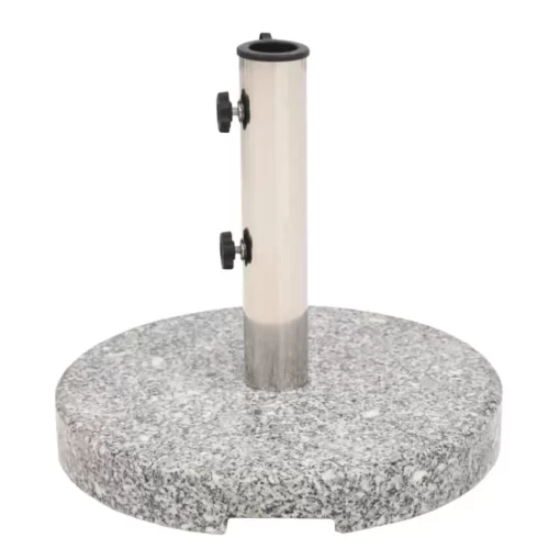 vidaXL Lawn & Garden* Parasol Base Granite Round 44.1 Lb