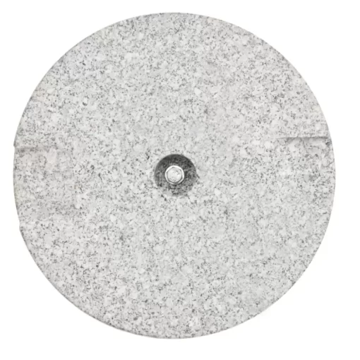 vidaXL Lawn & Garden* Parasol Base Granite Round 44.1 Lb