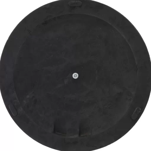 vidaXL Lawn & Garden* Parasol Base Round Polyresin 41.9 Lb Black