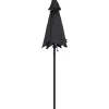 vidaXL Lawn & Garden* Parasol Black 78.7