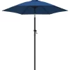 vidaXL Lawn & Garden* Parasol Blue 78.7