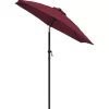 vidaXL Lawn & Garden* Parasol Burgundy 78.7