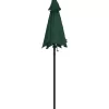 vidaXL Lawn & Garden* Parasol Green 78.7