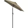 vidaXL Lawn & Garden* Parasol Taupe 78.7