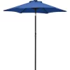 vidaXL Lawn & Garden* Parasol With Led Lights Azure Blue 78.7