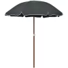 vidaXL Lawn & Garden* Parasol With Steel Pole 70.9