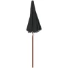 vidaXL Lawn & Garden* Parasol With Steel Pole 70.9