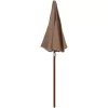 vidaXL Lawn & Garden* Parasol With Steel Pole 70.9